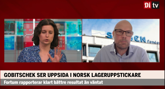 Intervju hos Dagens Industri